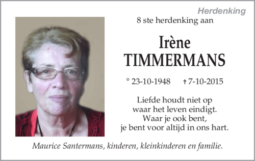 Irène TIMMERMANS