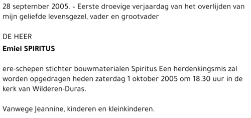 Emiel Spiritus