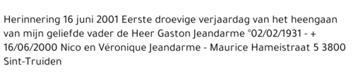 Gaston jeandarme