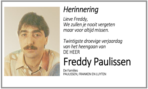 Freddy Paulissen