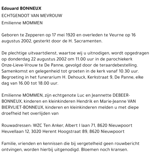 Edouard Bonneux