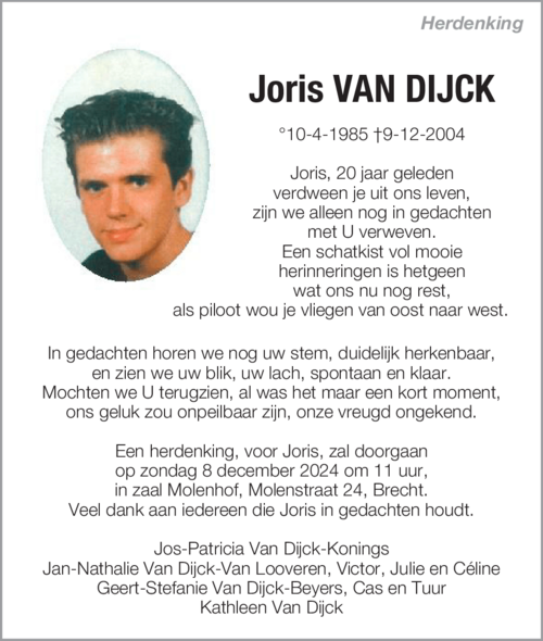 Joris Van Dijck