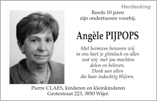 Angèle PIJPOPS