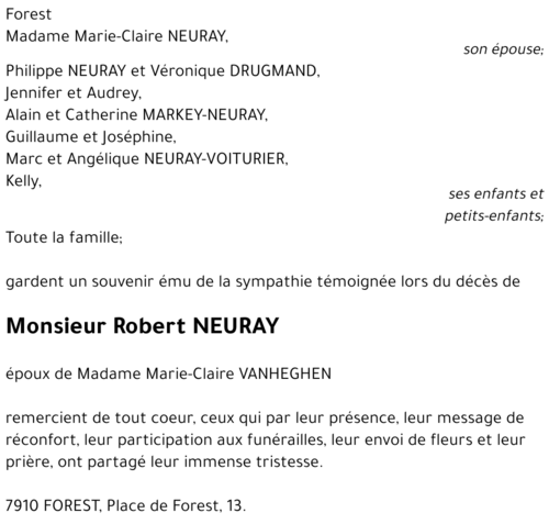 Robert NEURAY