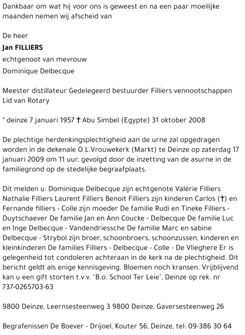 Jan Filliers