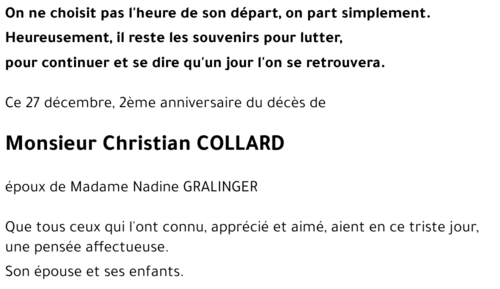 Christian COLLARD