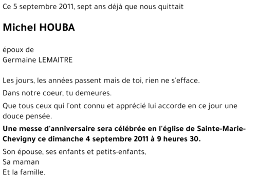 Michel HOUBA