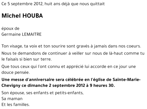 Michel HOUBA