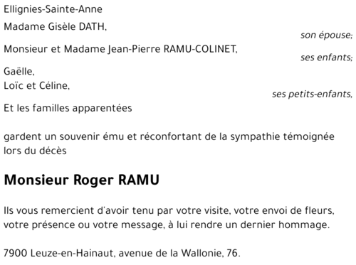 Roger RAMU