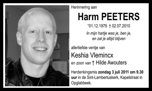 Harm Peeters