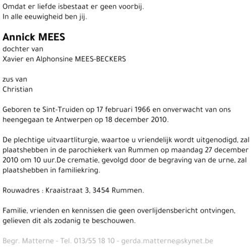 Annick Mees