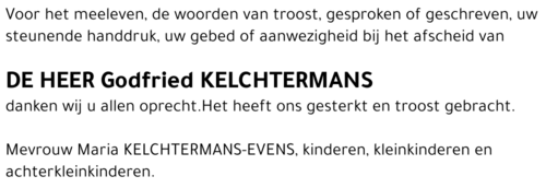 Godfried KELCHTERMANS