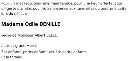 Odile DENILLE