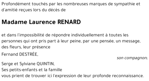 Laurence RENARD