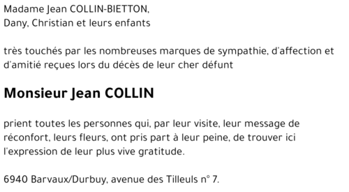 Jean COLLIN