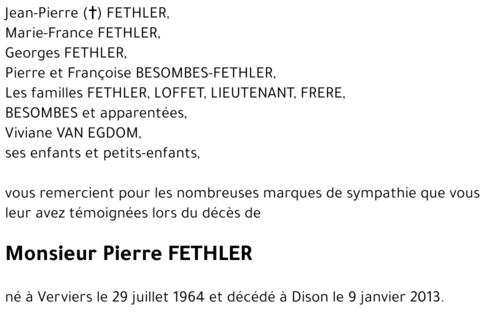 Pierre FETHLER