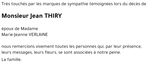 Jean THIRY