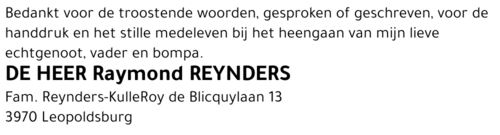 Ramond Reynders