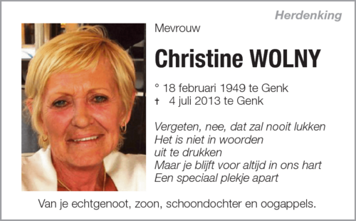 Christine Wolny