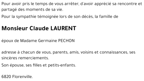 Claude LAURENT