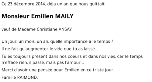 Emilien MAILY