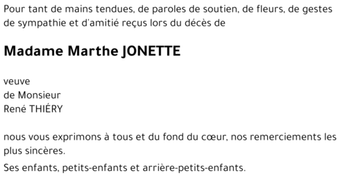 Marthe JONETTE