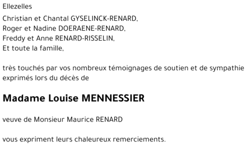 Louise MENNESSIER