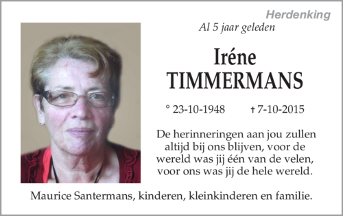 Iréne Timmermans