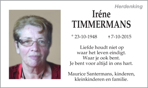 Iréne Timmermans