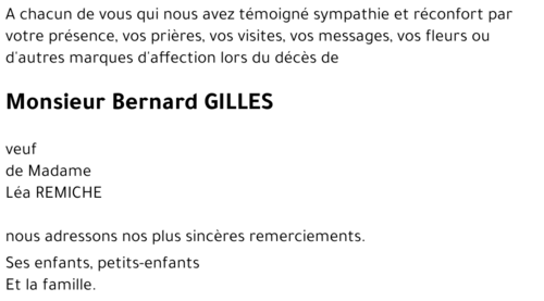 Bernard GILLES