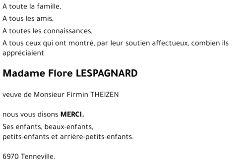 Flore LESPAGNARD