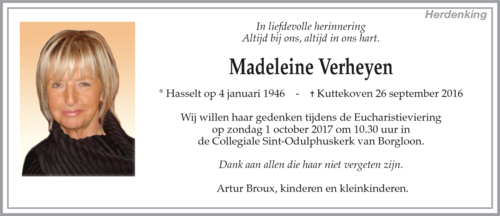 Madeleine Verheyen