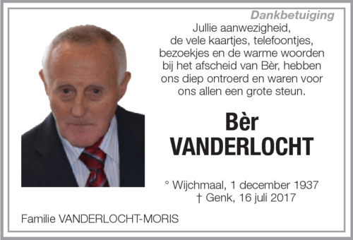 Vanderlocht Albert