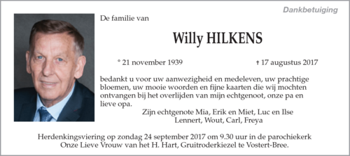 Willy Hilkens