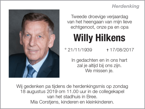 Willy Hilkens