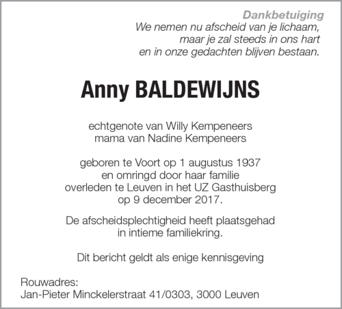 Anny Baldewijns