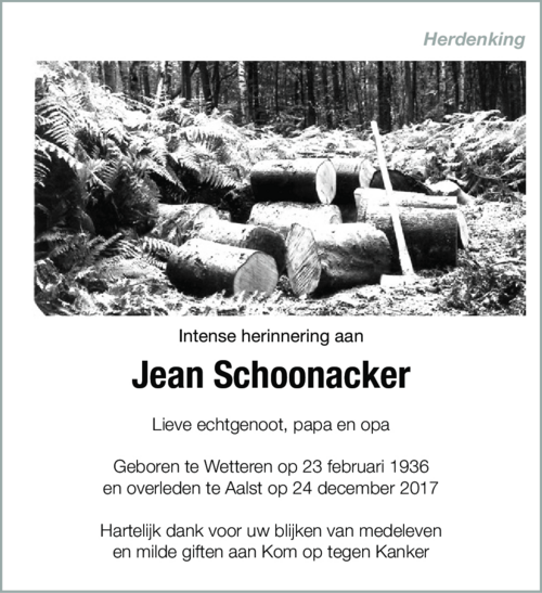 Jean Schoonacker