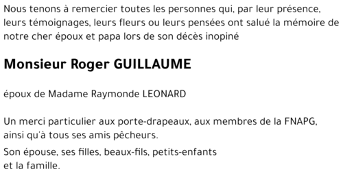 Roger GUILLAUME