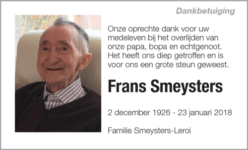 Frans Smeysters