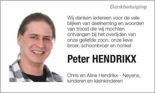 Peter Hendrikx