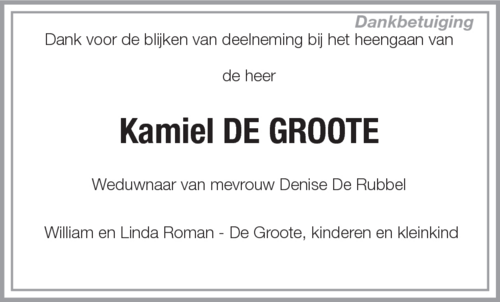 Camiel De Groote