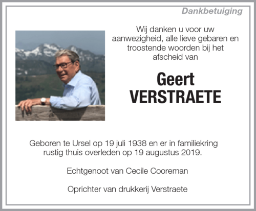 Geert Verstraete