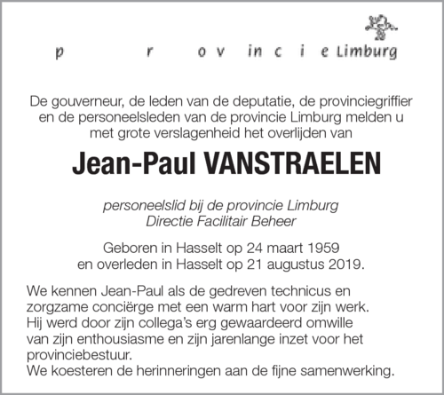 Jean-Paul Vanstraelen