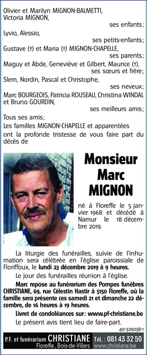 Marc MIGNON