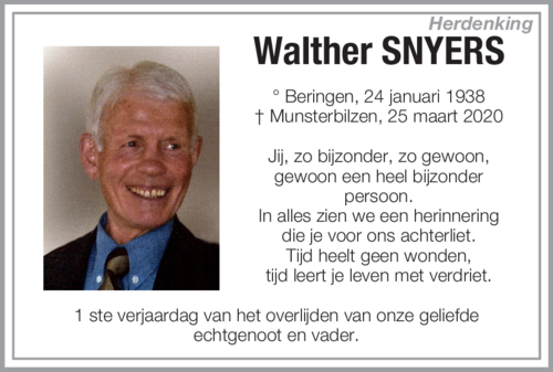 Walther SNYERS