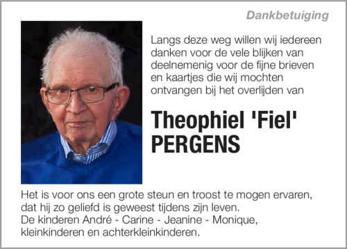 Theophiel 'Fiel' PERGENS