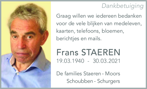 Frans STAEREN