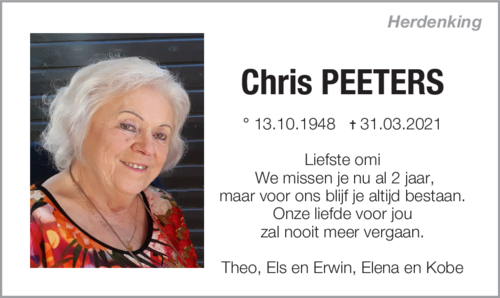 Chris Peeters