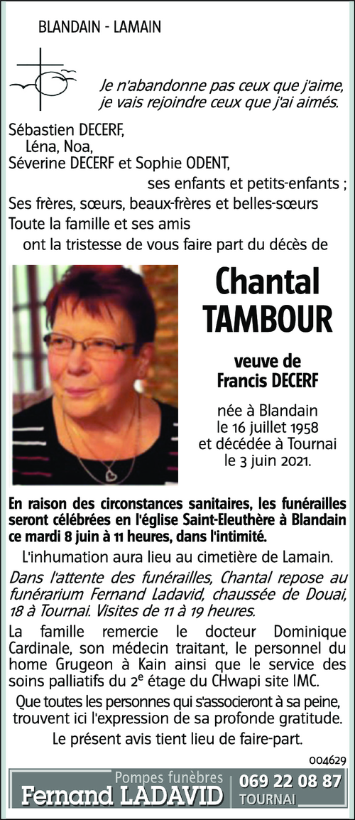 Chantal TAMBOUR