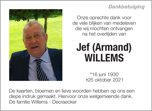 Jef (Armand) Willems